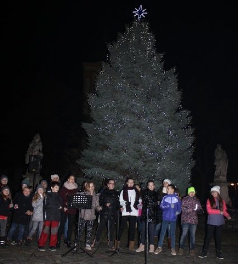 Rozsvícení vánočního stromu; foto: Petr Jordán