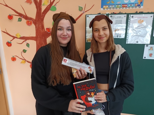 Čtení ve školce; foto: web školy