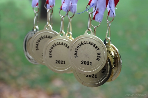 Svatováclavský běh 2021; foto: Anežka Jordánová