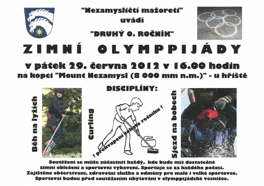 Nezamysličtí mažoreti - pozvánka