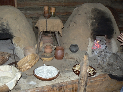 V této peci Slované pekli chléb; foto: Jarmila Krupičková